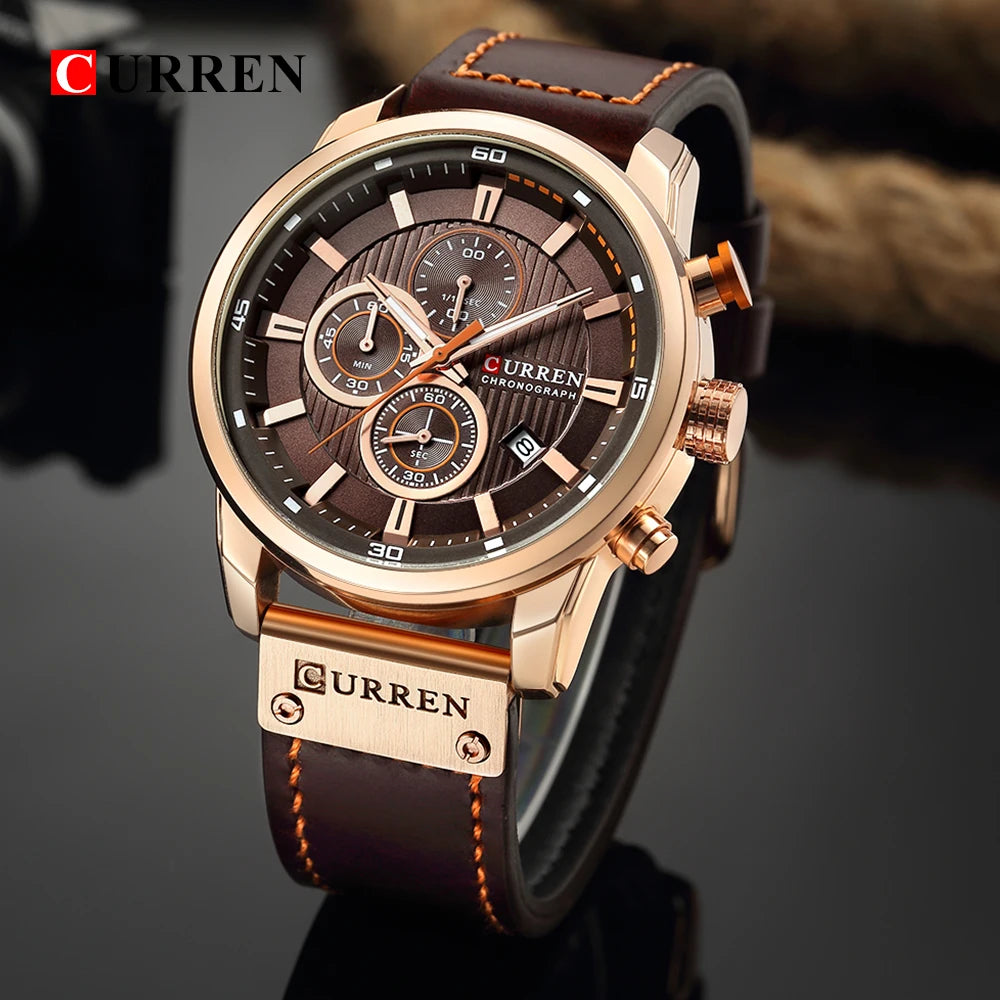 Fashion Date Quartz Men Watches