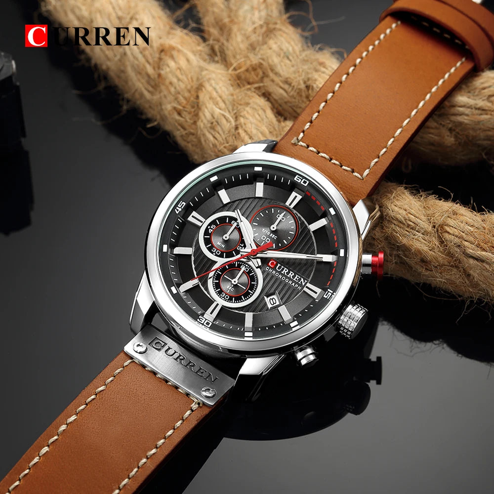 Fashion Date Quartz Men Watches