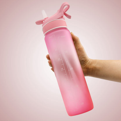1000ML Plastic Spray Water Bottle