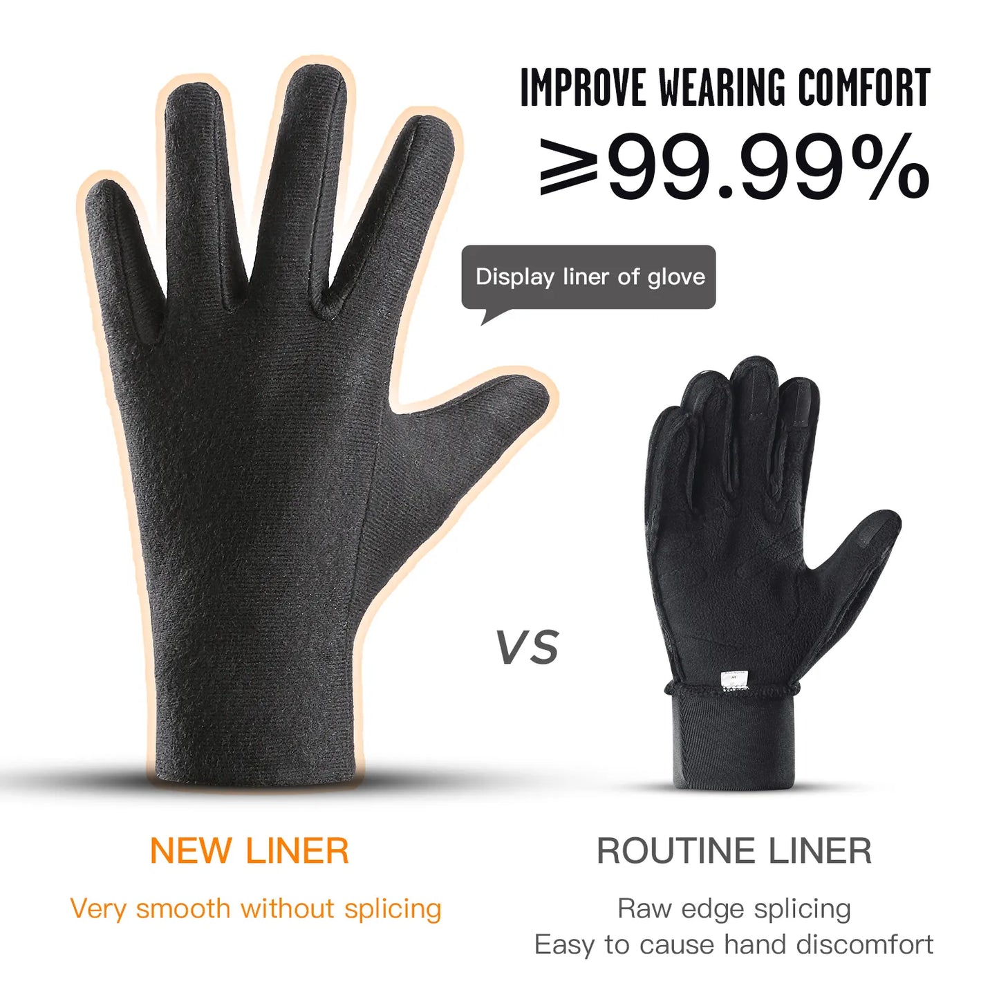 Gloves Touch Screen  Windproof Sports Riding Ski Gloves Warm