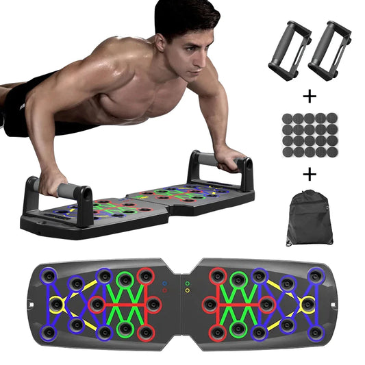 Push Up Board Portable Multi Function Foldable Workout