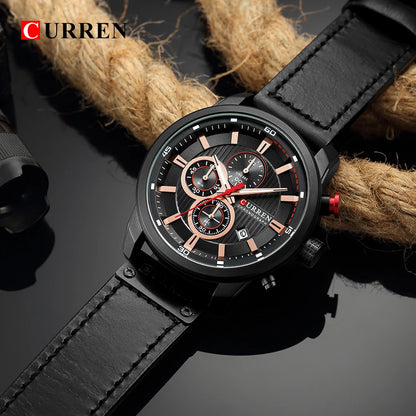 Fashion Date Quartz Men Watches