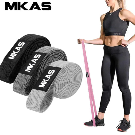 MKAS Long Resistance Loop Band Set Unisex Fitness